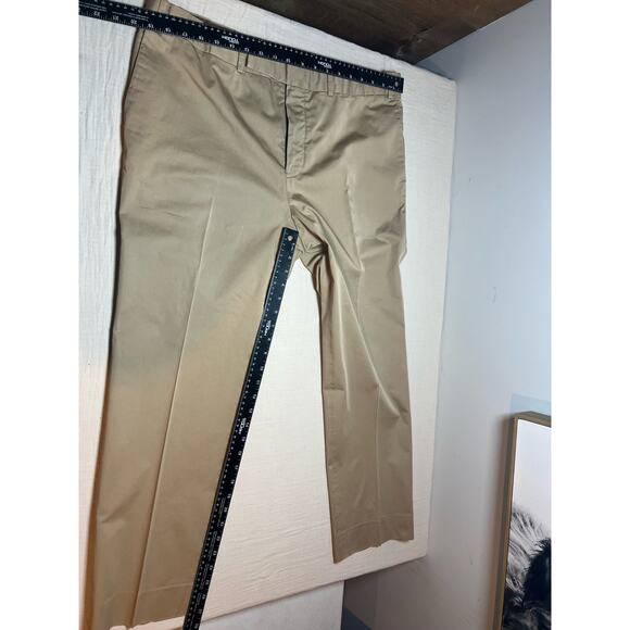 Berluti Dress‎ Pants Men’s 40” Waist Euro Size 56 Beige Made In Italy - Picture 8 of 11